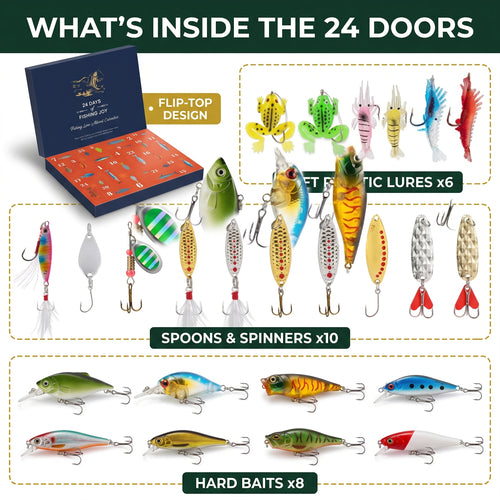 Fishing Hook Advent Calendar